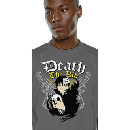 T-shirt Neko - Death the Kid - Soul Eater - Gris - M Homme 