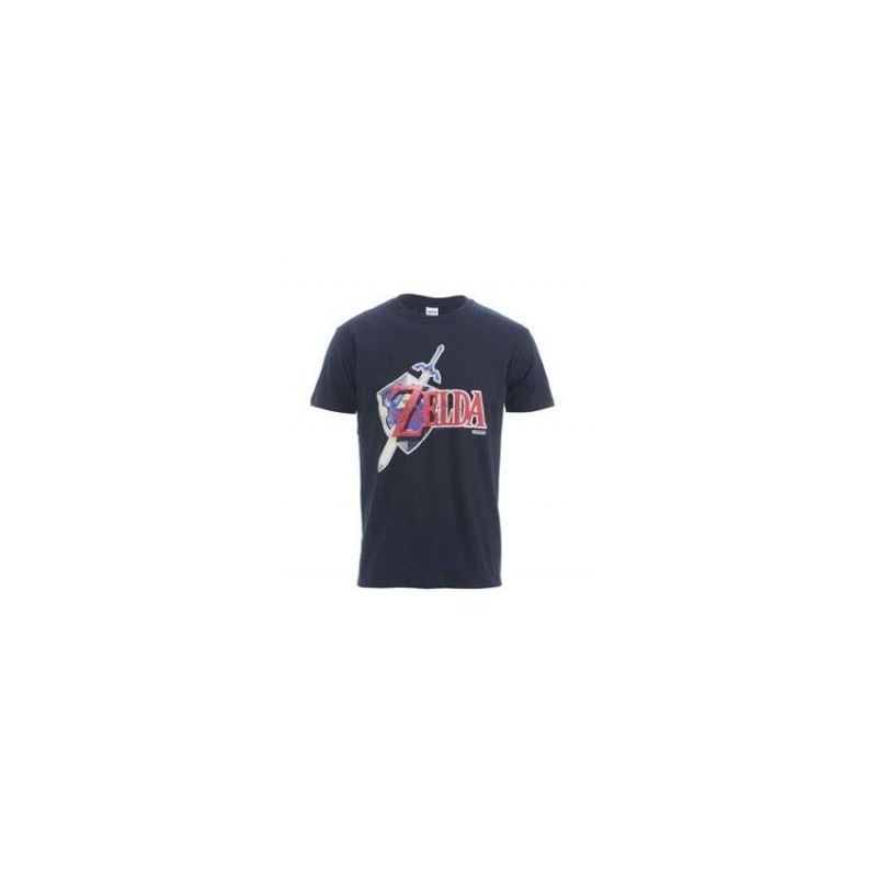 T-shirt - Zelda - Logo + bouclier - S Homme 