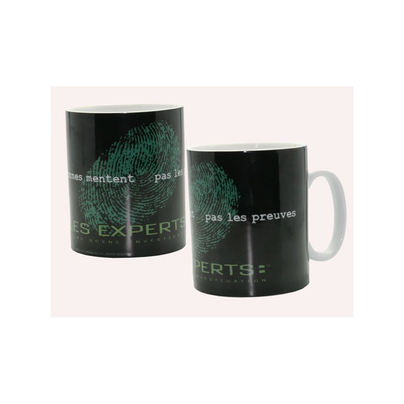 Mug - Les Experts - "Empreinte d'expert"