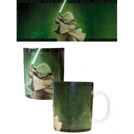Mug - Star Wars - Vert - Yoda