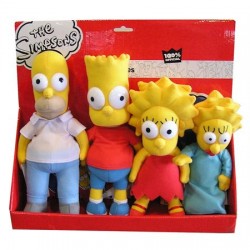 Peluche - Bart - Les Simpson - Collection de 4