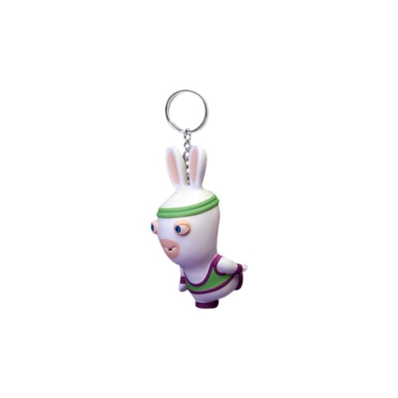 Lapins Crétins - Porte clef à écraser "Sportif" - 2000003013258