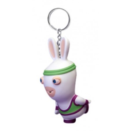 Lapins Crétins - Porte clef à écraser "Sportif" - 2000003013258