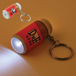 Porte-Clefs - The Simpsons - lampe torche LED - Duff