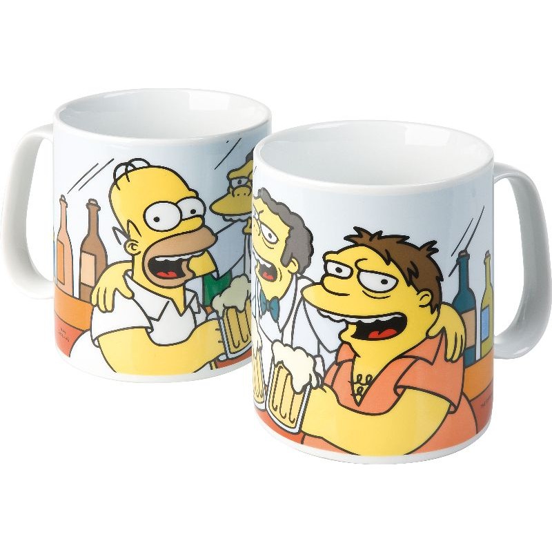 Mega Mug - Simpsons - "3 at Moe's" + Boîte Cadeau