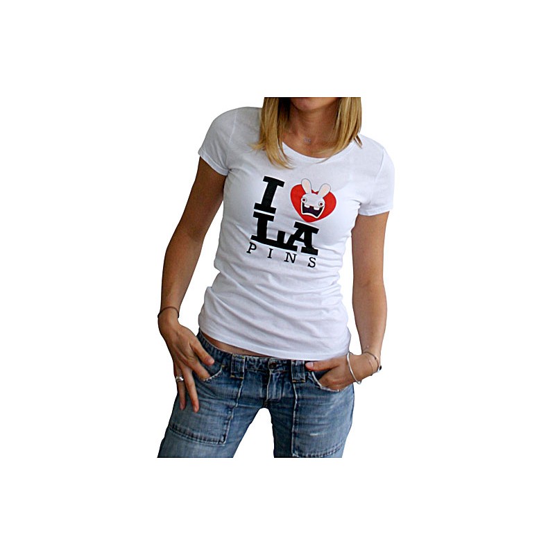 T-shirt Lapins Crétins - Love Lapin - XL Femme 