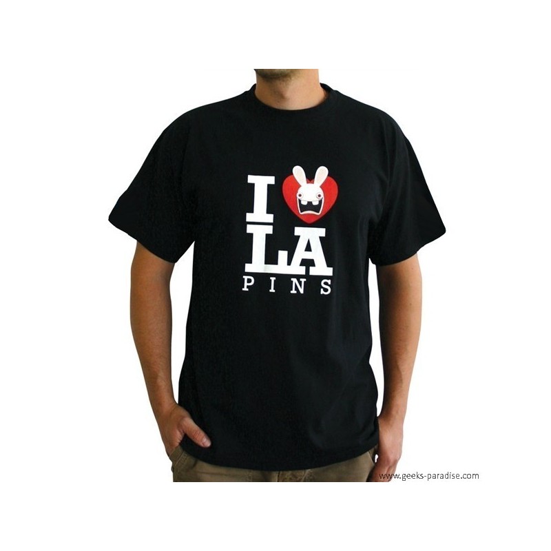 T-shirt Lapins Crétins - Love Lapin Homme - L Homme 