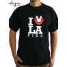 T-shirt Lapins Crétins - Love Lapin Homme - L Homme 