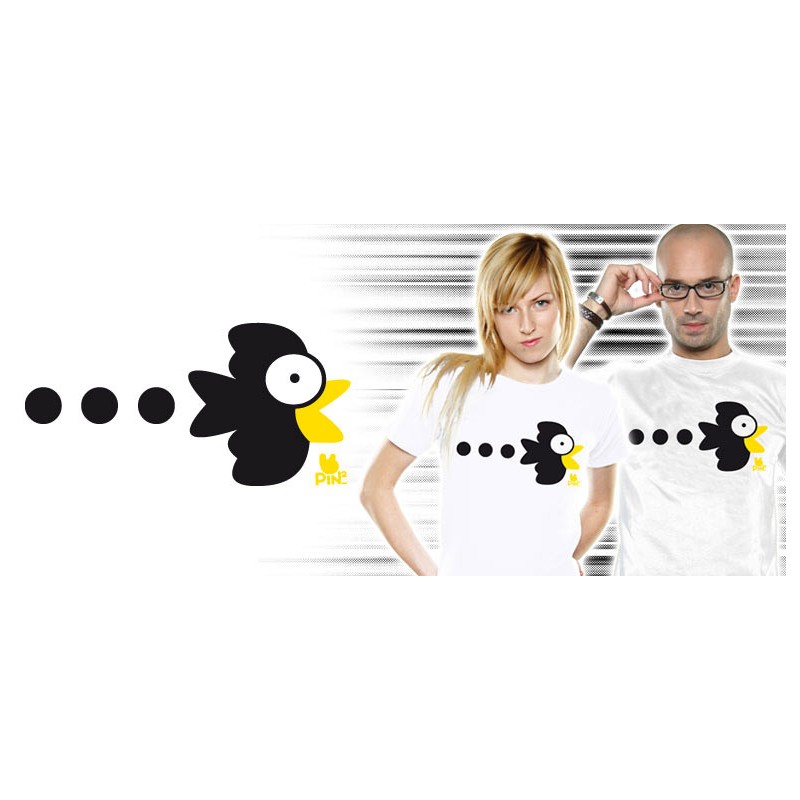 T-shirt Neko - The Crow Blanc - U Unisexe 
