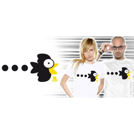 T-shirt Neko - The Crow Blanc - U Unisexe