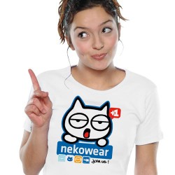 T-shirt Neko - Nekobook -...