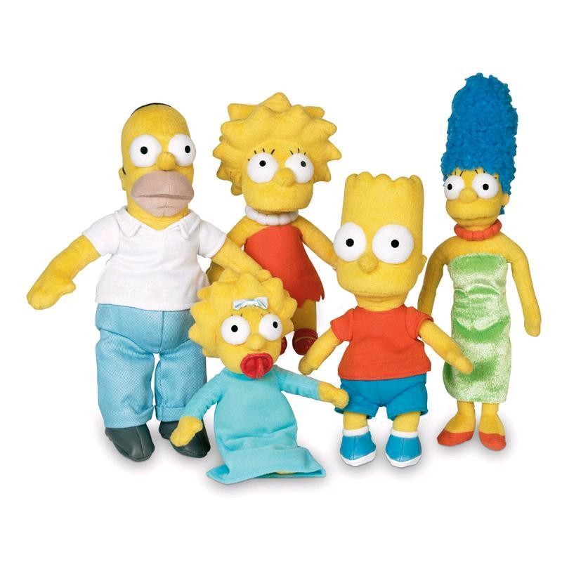 Peluche - Bart - Les Simpson - Collection de de 5