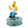 The Simpsons - Homer Hub USB 4 ports parlant