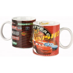 Mug - Cars - 1er à l'arrivée ! + boîte cadeau