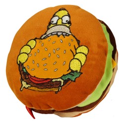 Coussin - Cheeseburger - Les Simpson