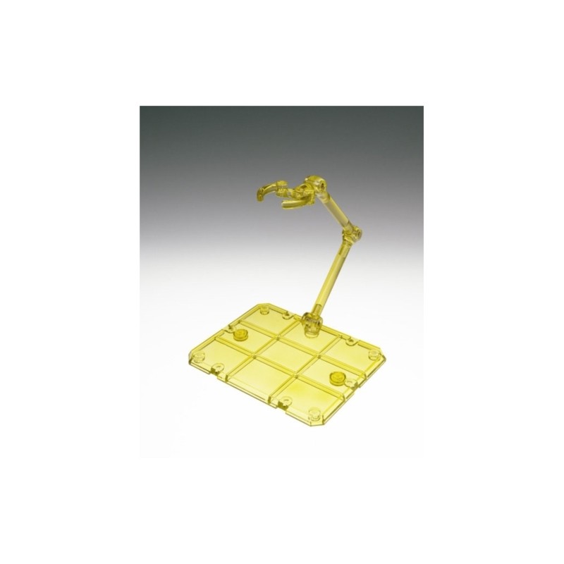 Supports "Tamashii Stage" jaunes (par 3)