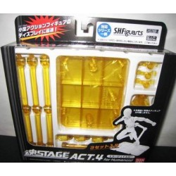 Supports "Tamashii Stage" jaunes (par 3)