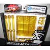 Supports "Tamashii Stage" jaunes (par 3)