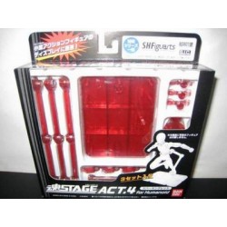 Supports "Tamashii Stage" rouges (par 3)