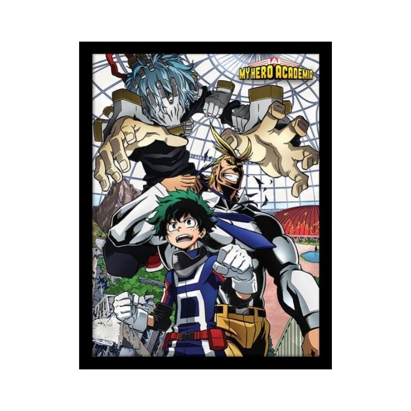 Poster Cartonné - An Enemy Threat - My Hero Academia