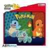 Tapis de souris souple - Pokemon - Starters Kanto