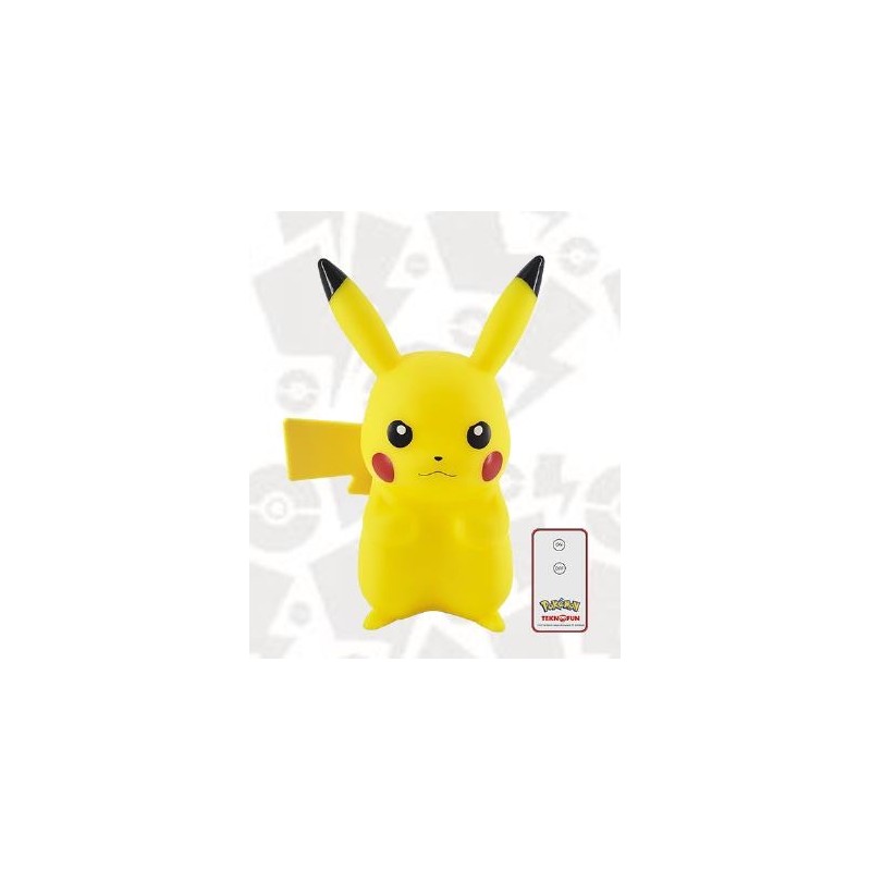 Lampe LED + télécommande - Pikachu - Pokemon