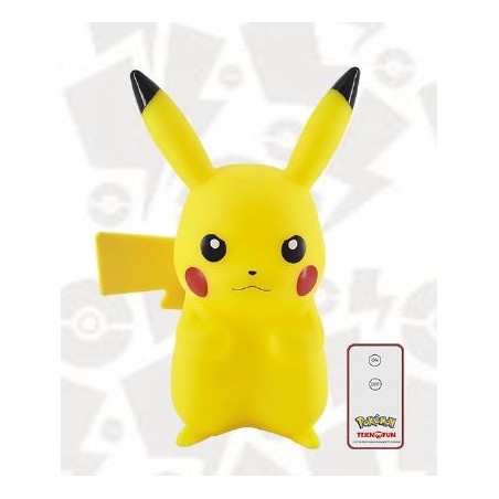 Lampe LED + télécommande - Pikachu - Pokemon