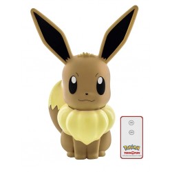 Lampe LED + télécommande - Evoli - Pokemon