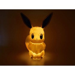Lampe LED + télécommande - Evoli - Pokemon