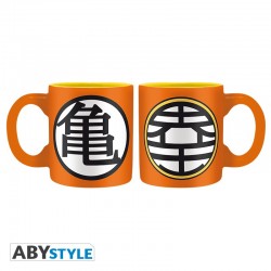 Gift Pack Dragon Ball Z - Verre 29cl + porte-clef + Mini Mug "Kame Symbol"