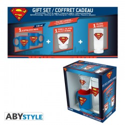 Gift Pack Superman - Verre 29cl + shooter + Mini Mug "Superman"