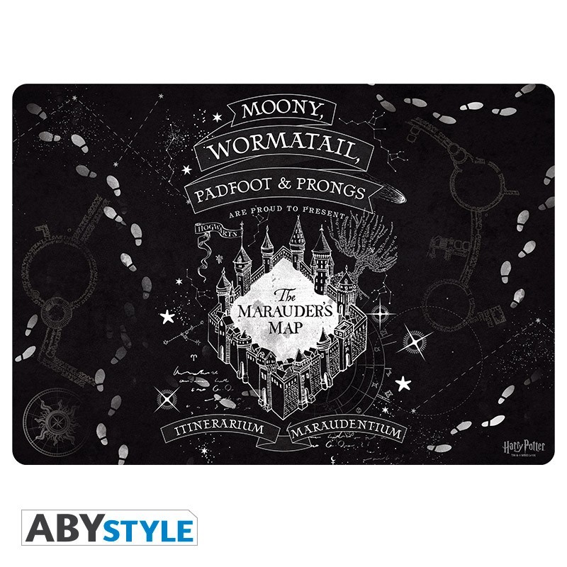 Tapis de Souris Gaming - Harry Potter - Carte du Maraudeur