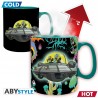 Mug - Thermo Réactif - Rick et Morty - Vaisseau