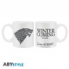 Gift Pack Game of Thrones - Verre 29cl + Shooter + Mini Mug blanc "Stark"