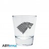 Gift Pack Game of Thrones - Verre 29cl + Shooter + Mini Mug blanc "Stark"