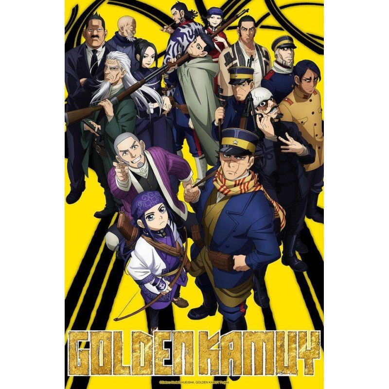 Golden Kamui - Edition Integrale saison 1 - DVD - VOSTFR 