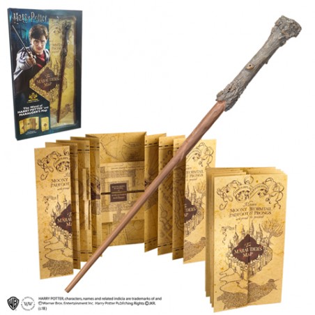 Baguette - Blister - Harry et Carte du Maraudeur - Harry Potter