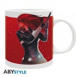 Mug - Black Widow enflammée...