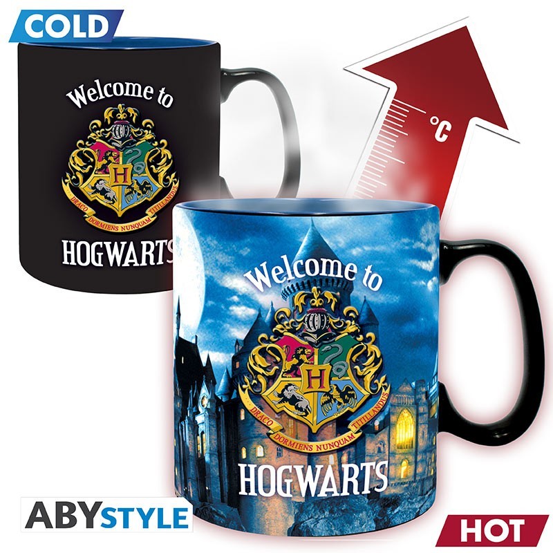Mug - Thermo Réactif - Bienvenue à Poudlard - Harry Potter