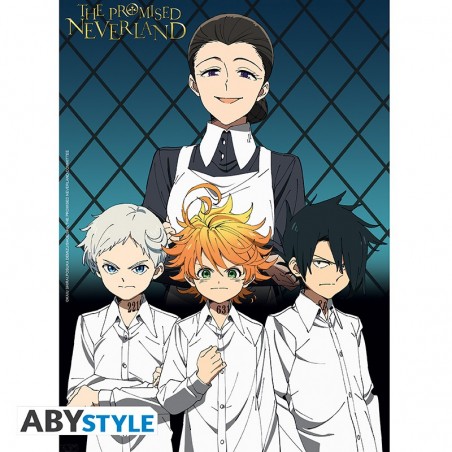 Poster - The Promised Neverland - Maman et Orphelins (52x35)