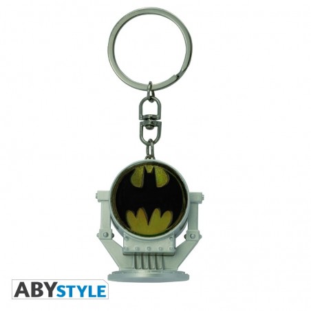 Porte-clefs 3D + lumineux - Bat-Signal - Batman