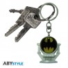 Porte-clefs 3D + lumineux - Bat-Signal - Batman