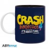 Mug - Crash Brandicoot - It's About Time - Subli