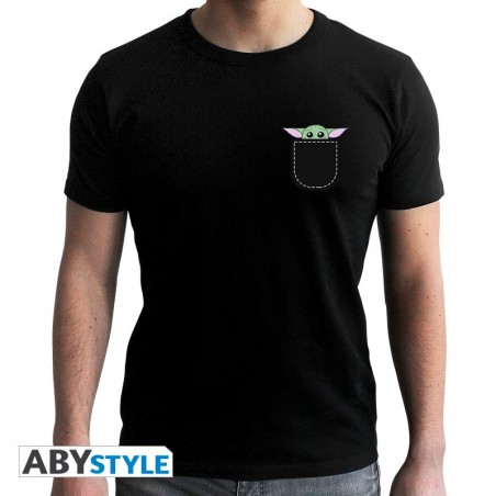 T-shirt - Star Wars : The Mandalorian - Bébé Yoda - XL Homme