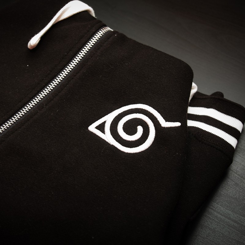 Veste à capuche - Naruto - Konoha - L Unisexe 