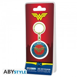 Porte-clefs 3D PVC - Bouclier - Wonder Woman
