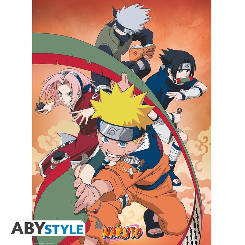 Poster - Equipe 7 - Naruto