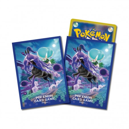60 protections de cartes (Sleeves) - Shadow Rider Calyrex - Pokemon