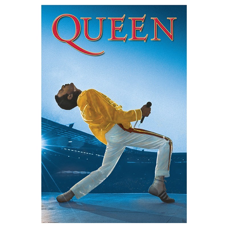 Poster - Queen - Wembley - roulé filmé (91.5x61)