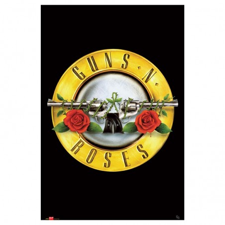 Poster - Logo - Guns N Rose - Roulé et filmé